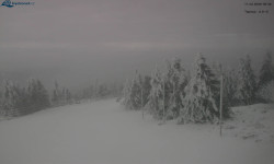 Lysá hora, pohled na západ