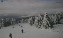 Lysá hora, pohled na západ