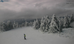 Lysá hora, pohled na západ