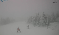 Lysá hora, pohled na západ