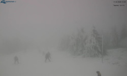 Lysá hora, pohled na západ