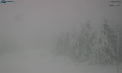 Lysá hora, pohled na západ