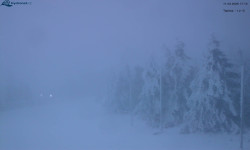 Lysá hora, pohled na západ