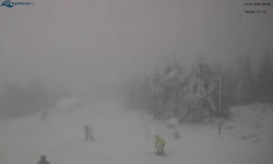 Lysá hora, pohled na západ