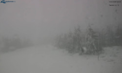 Lysá hora, pohled na západ