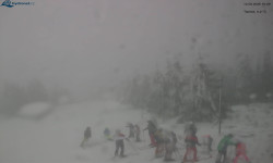 Lysá hora, pohled na západ