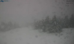 Lysá hora, pohled na západ