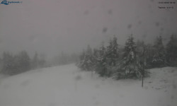 Lysá hora, pohled na západ