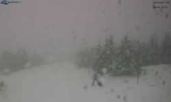 Lysá hora, pohled na západ