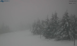 Lysá hora, pohled na západ