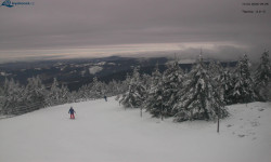 Lysá hora, pohled na západ