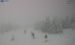 Lysá hora, pohled na západ