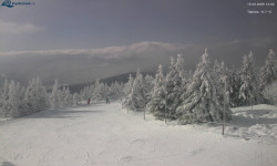 Lysá hora, pohled na západ