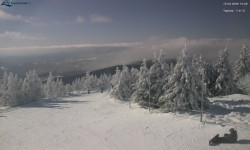 Lysá hora, pohled na západ