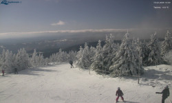 Lysá hora, pohled na západ