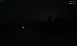 Lysá hora, pohled na západ