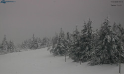 Lysá hora, pohled na západ