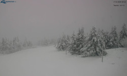 Lysá hora, pohled na západ