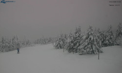 Lysá hora, pohled na západ