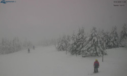 Lysá hora, pohled na západ