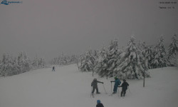 Lysá hora, pohled na západ