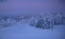 Lysá hora, pohled na západ