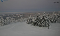 Lysá hora, pohled na západ