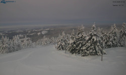 Lysá hora, pohled na západ
