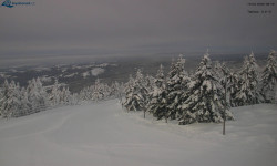 Lysá hora, pohled na západ