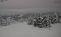 Lysá hora, pohled na západ