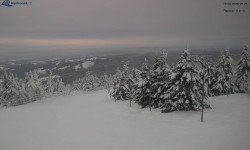 Lysá hora, pohled na západ