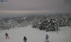 Lysá hora, pohled na západ