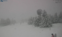 Lysá hora, pohled na západ