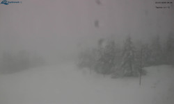 Lysá hora, pohled na západ