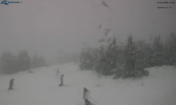 Lysá hora, pohled na západ