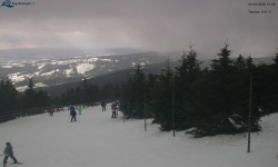 Lysá hora, pohled na západ