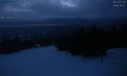 Lysá hora, pohled na západ