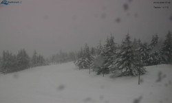 Lysá hora, pohled na západ