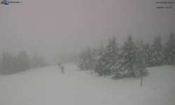 Lysá hora, pohled na západ