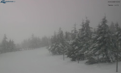 Lysá hora, pohled na západ