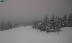 Lysá hora, pohled na západ