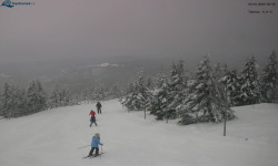 Lysá hora, pohled na západ