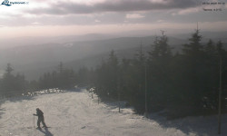 Lysá hora, pohled na západ