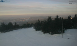 Lysá hora, pohled na západ