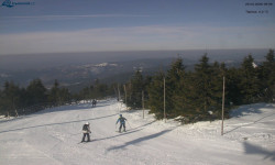 Lysá hora, pohled na západ