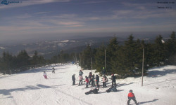 Lysá hora, pohled na západ