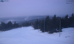 Lysá hora, pohled na západ