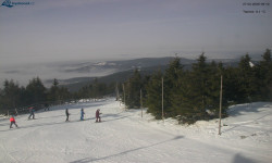 Lysá hora, pohled na západ