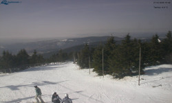 Lysá hora, pohled na západ