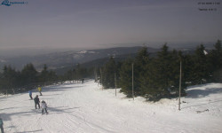 Lysá hora, pohled na západ